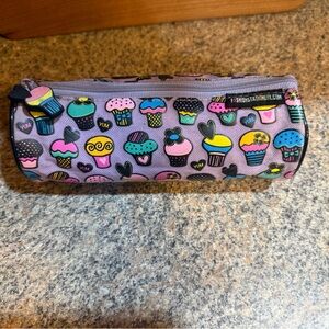 Colorful Cupcake Print Kids Pencil Case